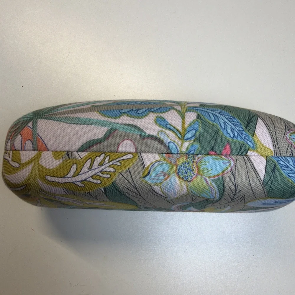 Vera Bradley Rain‎ Forest Canopy Tropical Clamshell Readers Case Hard Eyeglasses